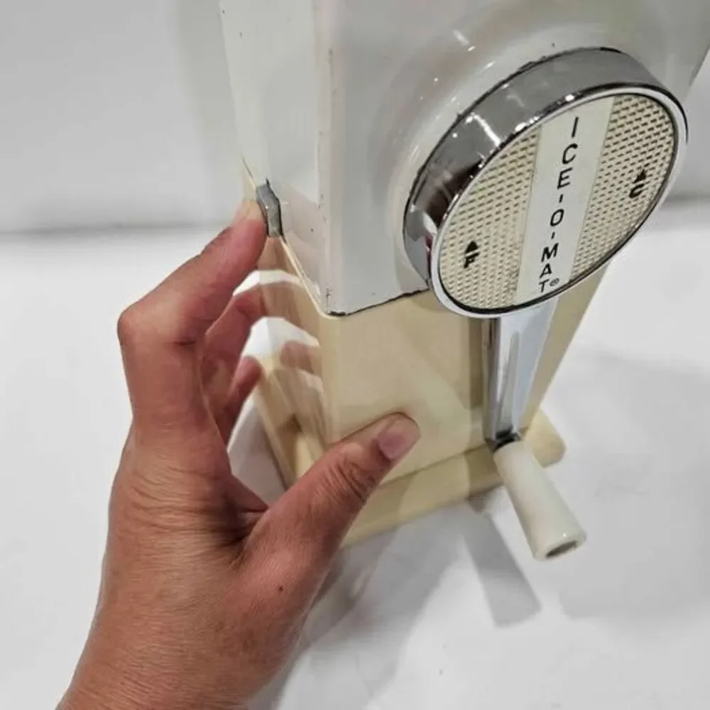 Vintage ICE-O-MAT ice crusher